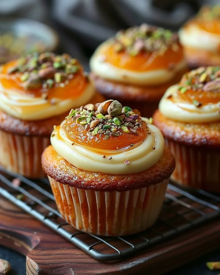 Delicious Apricot and Pistachio Truffles on a decorative plate