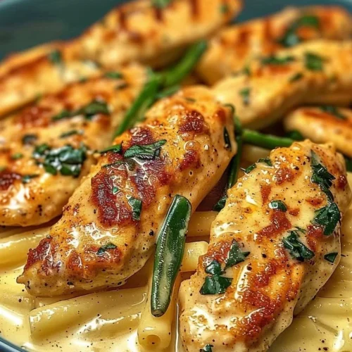 Cajun-Spiced Chicken Strips served with dipping sauce