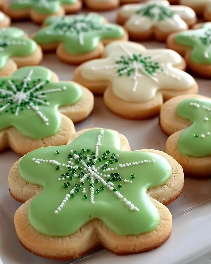 Delicious cream cheese sugar cookies on a plate, perfect for dessert