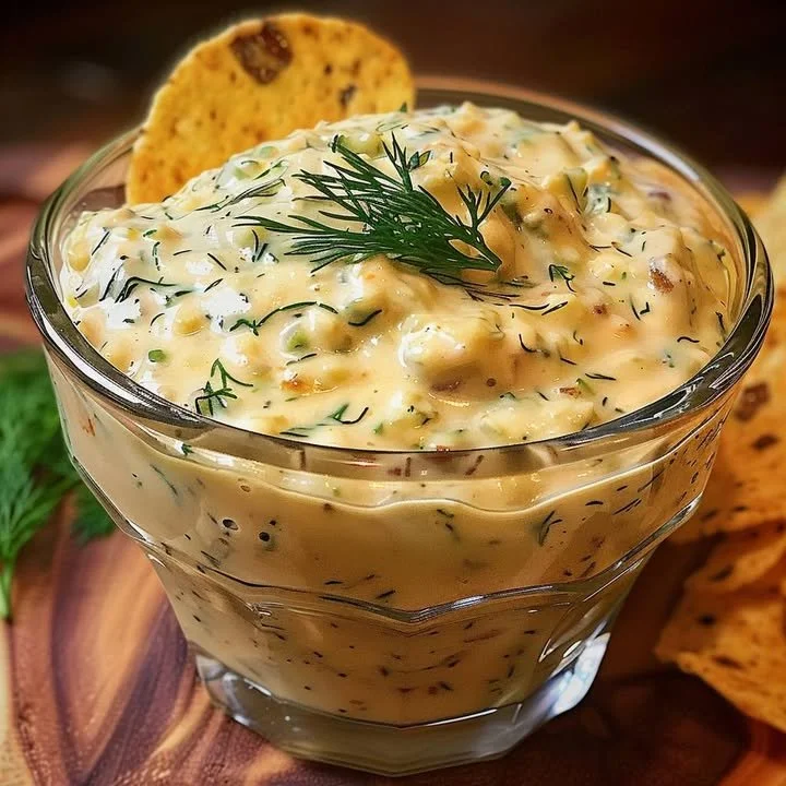 Creamy honey-dill ranch dressing with a spicy twist served with fresh veggies