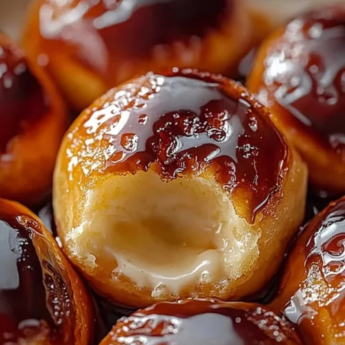 Delicious Crème Brûlée Donuts with caramelized sugar topping