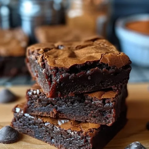 Decadent Dr. Pepper brownies topped with chocolate and served on a plate