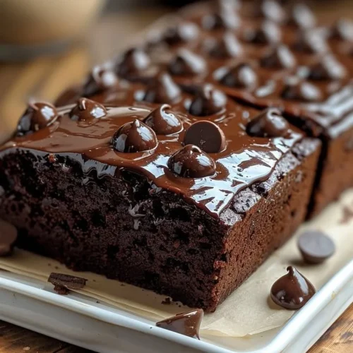 Delicious Hot Fudge Brownie Bread baked to perfection