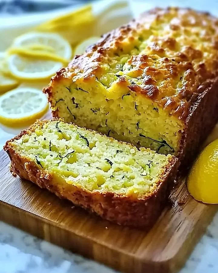 Delicious Lemon Zucchini Heaven Bread, a moist and flavorful twist on zucchini bread.