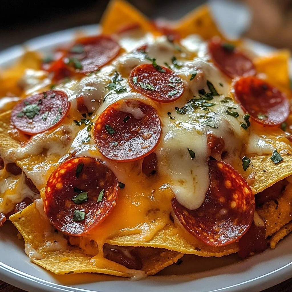 Baked pizza chips served in a bowl as a delicious snack for parties.